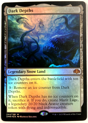 MTG Dark Depths *FOIL* Dominaria Remastered 244/261 NM | eBay