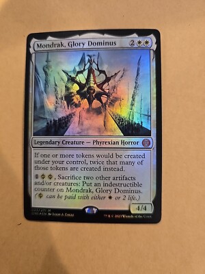 Mondrak, Glory Dominus Foil Phyrexia: All Will Be One MTG | eBay