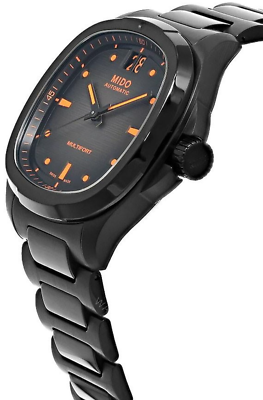 Mido Multifort TV Big Date Auto 39.2x40 mm Black Men's Watch M049