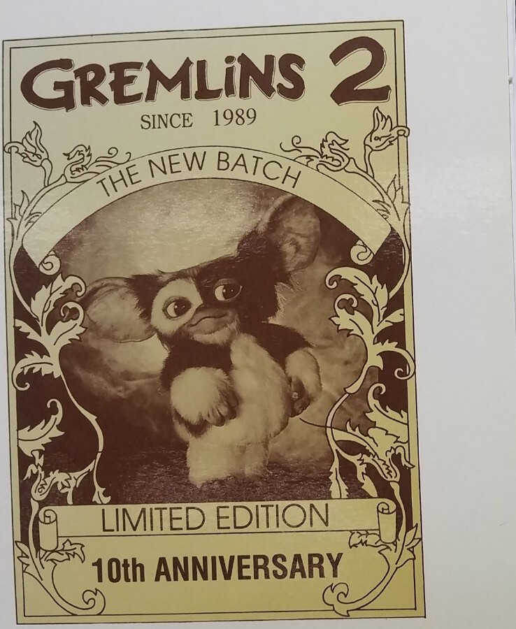 GREMLiNS 2 10th ANNIVERSARY MOHAWK DOLL DEVIL 2400 Lmt Jun
