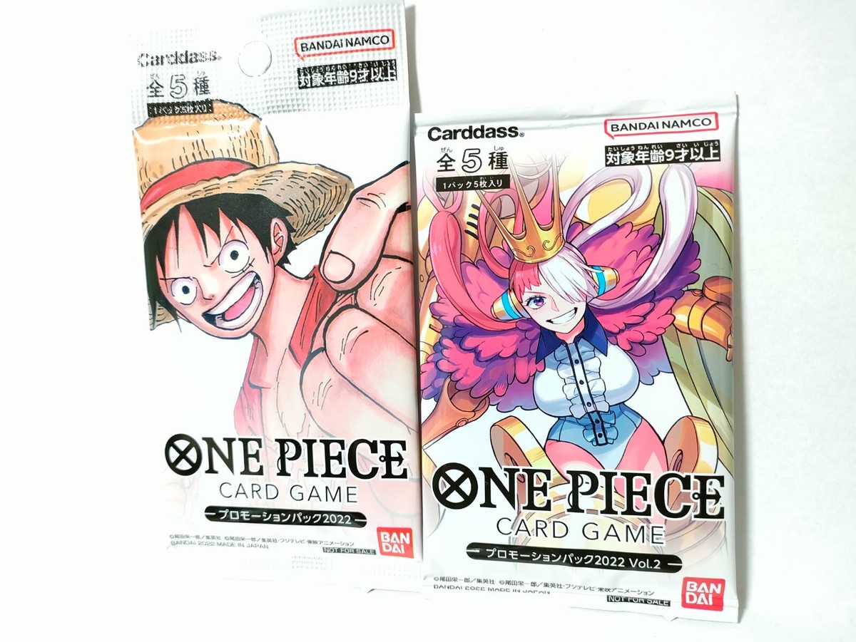 ONE PIECE Card Game Promotion Pack 2022 & Promotion Pack 2022 vol