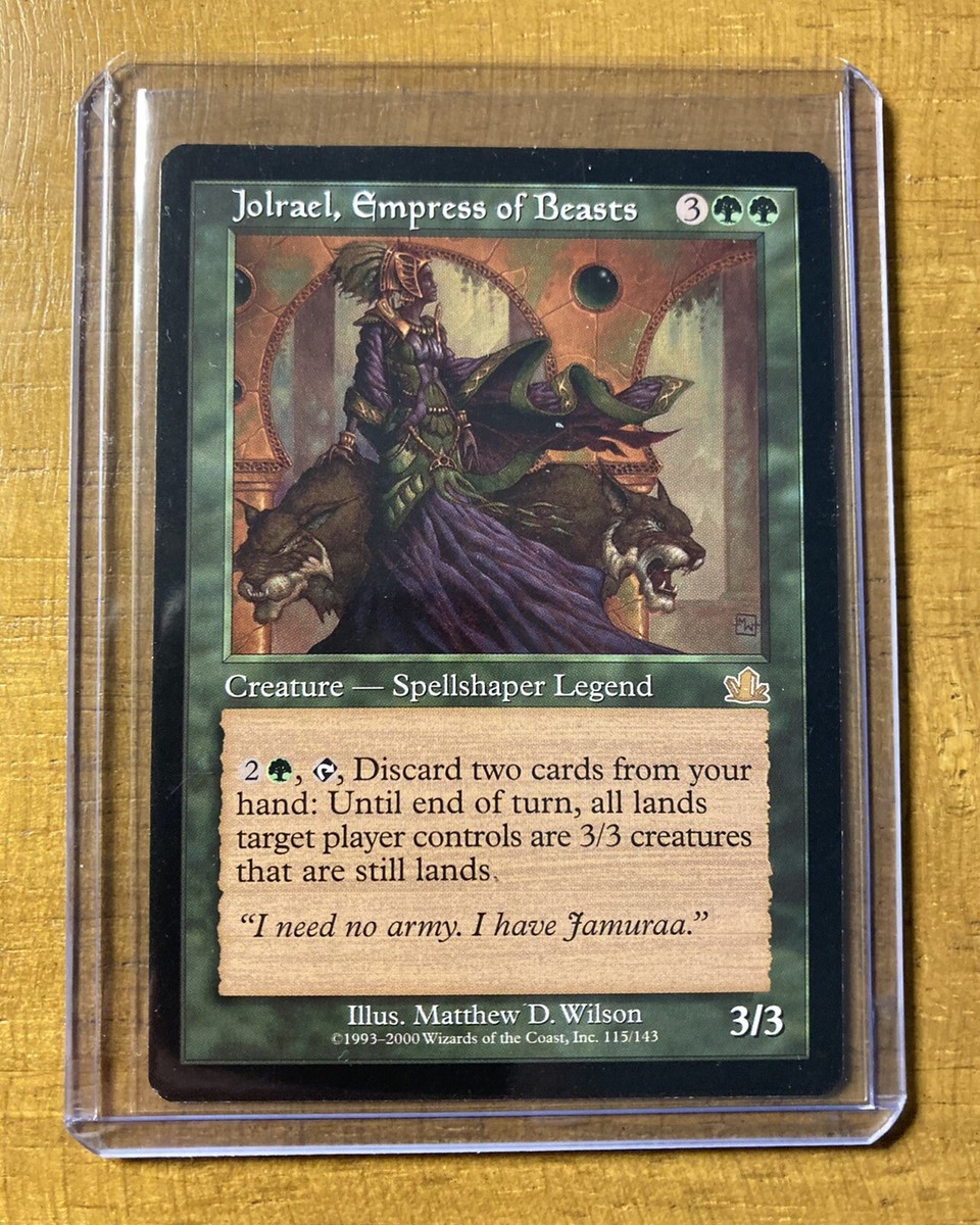 foil.英語】獣たちの女帝ジョルレイル Jolrael Empress of foil.英語