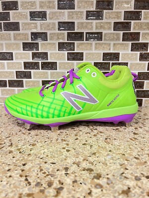 NEW BALANCE X BIG LEAGUE CHEW L4040SA5 Metal Baseball Cleat Size
