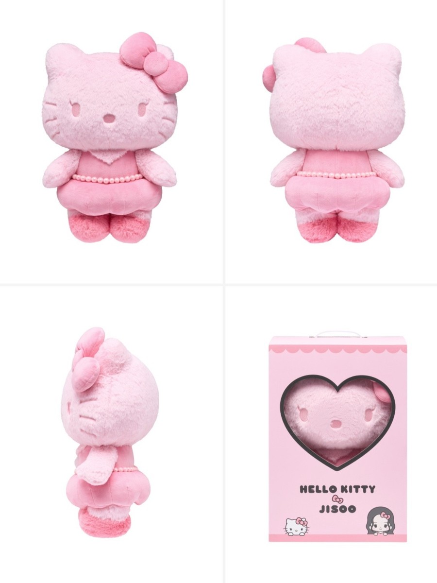 Blackpink Jisoo x Hello Kitty 40cm Character Doll Limited Edition