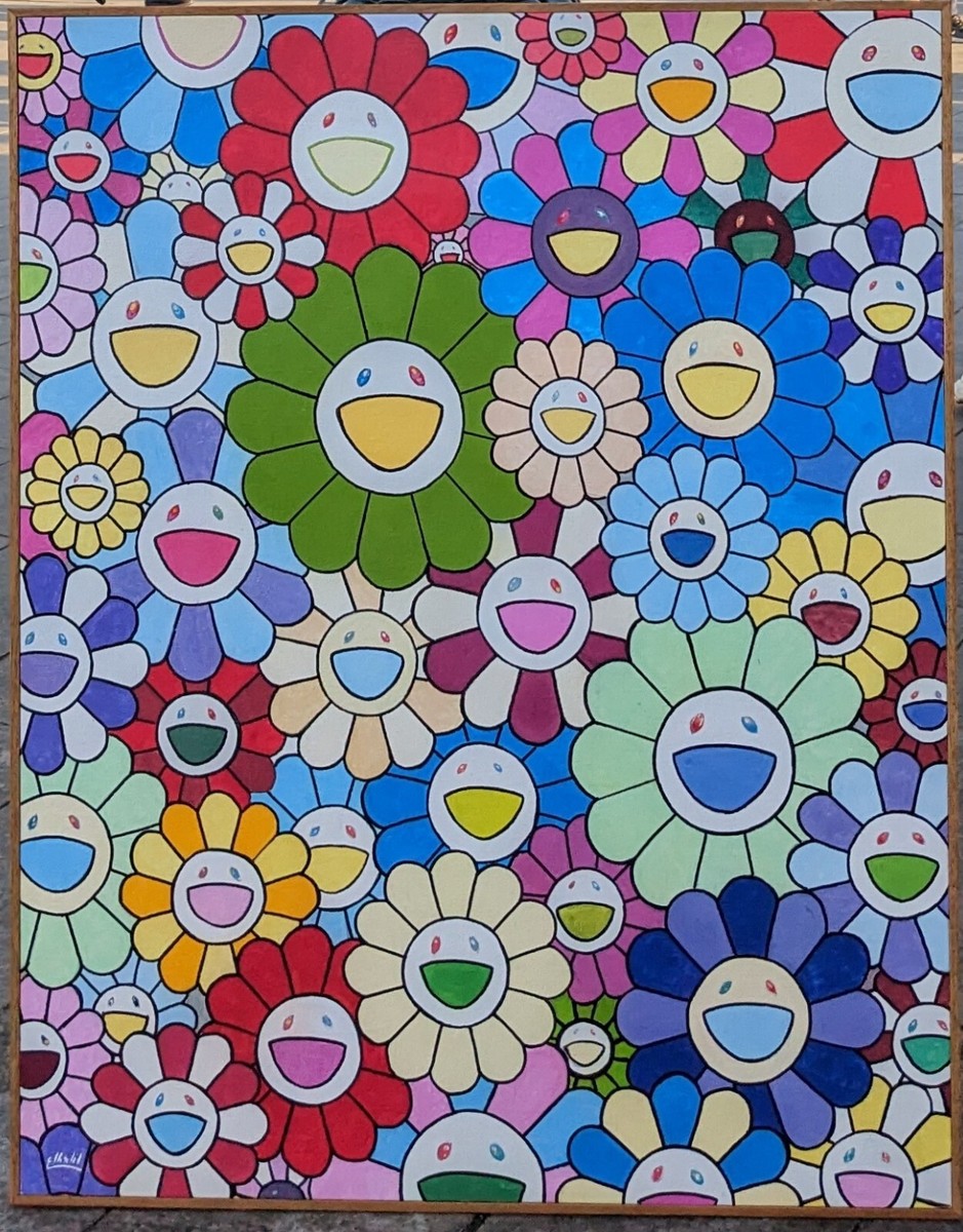 Smiling Flowers from the Japanese artist Takashi Murakami | eBay