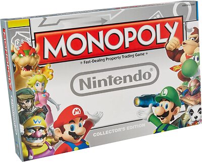 Monopoly Nintendo Collector's Edition Board Game 5036905023726