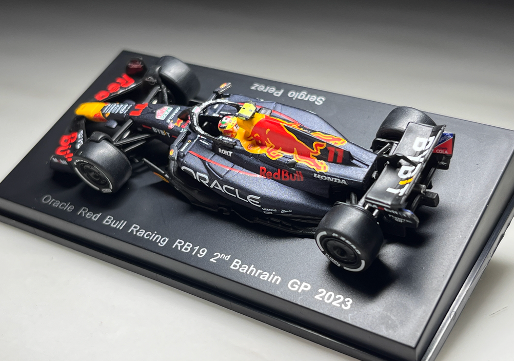 Spark 1:64 Oracle Red Bull Racing RB19 2nd Bahrain GP 2023 | eBay