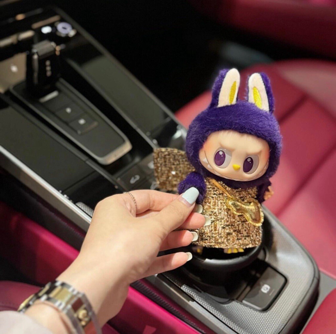 POP MART LABUBU × PRONOUNCE - WINGS OF FORTUNE Vinyl Plush Hanging