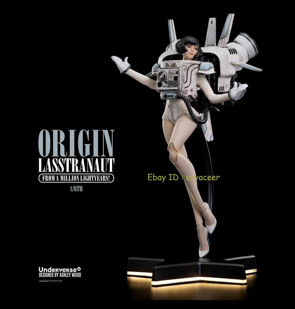 UV Underverse Popbot Series Origin Lasstranaut Catherine 1/6