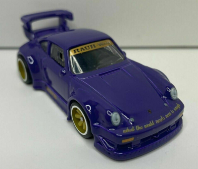 Hot Wheels PORSCHE RWB 930 PURPLE -LOOSE- -SOLD OUT IN STORES
