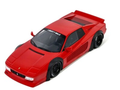 1/18 Ferrari 512TR Testarossa LBWK 2021 Rosso Corsa Model Car by