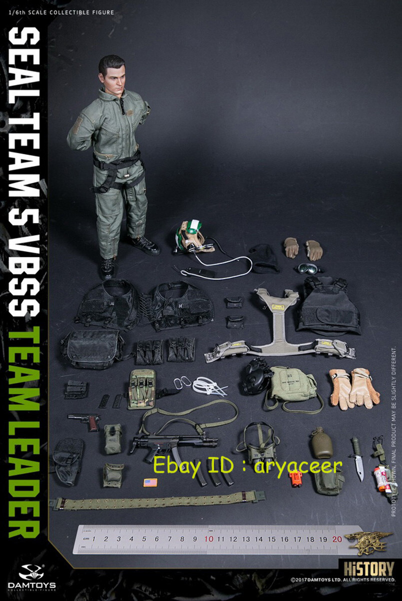 DAMTOYS History 78045 1/6 Seal Team 5 VBSS Team Leader Figure