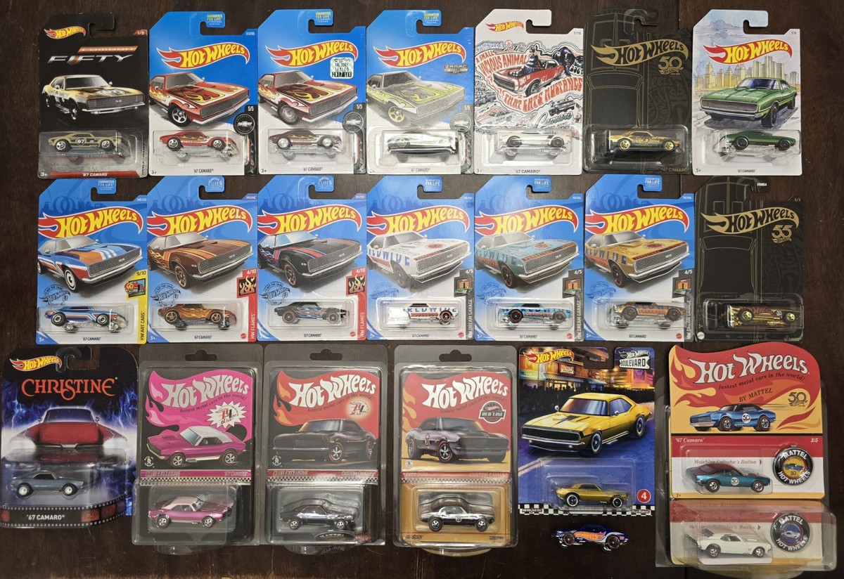 Hot Wheels 2017 Super Treasure Hunt '67 Camaro RLC Pink 50th