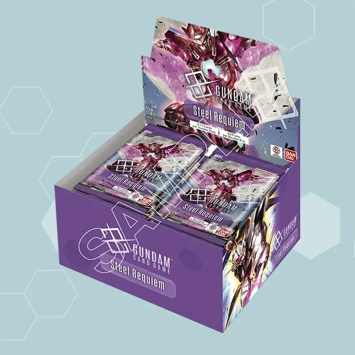 Gundam Card Game: Steel Requiem (GD03) Booster Box | eBay