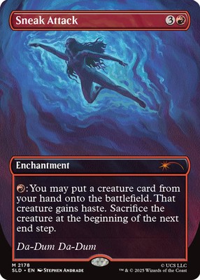 Magic the Gathering MTG Secret Lair x Jaws: Terror of Amity Island