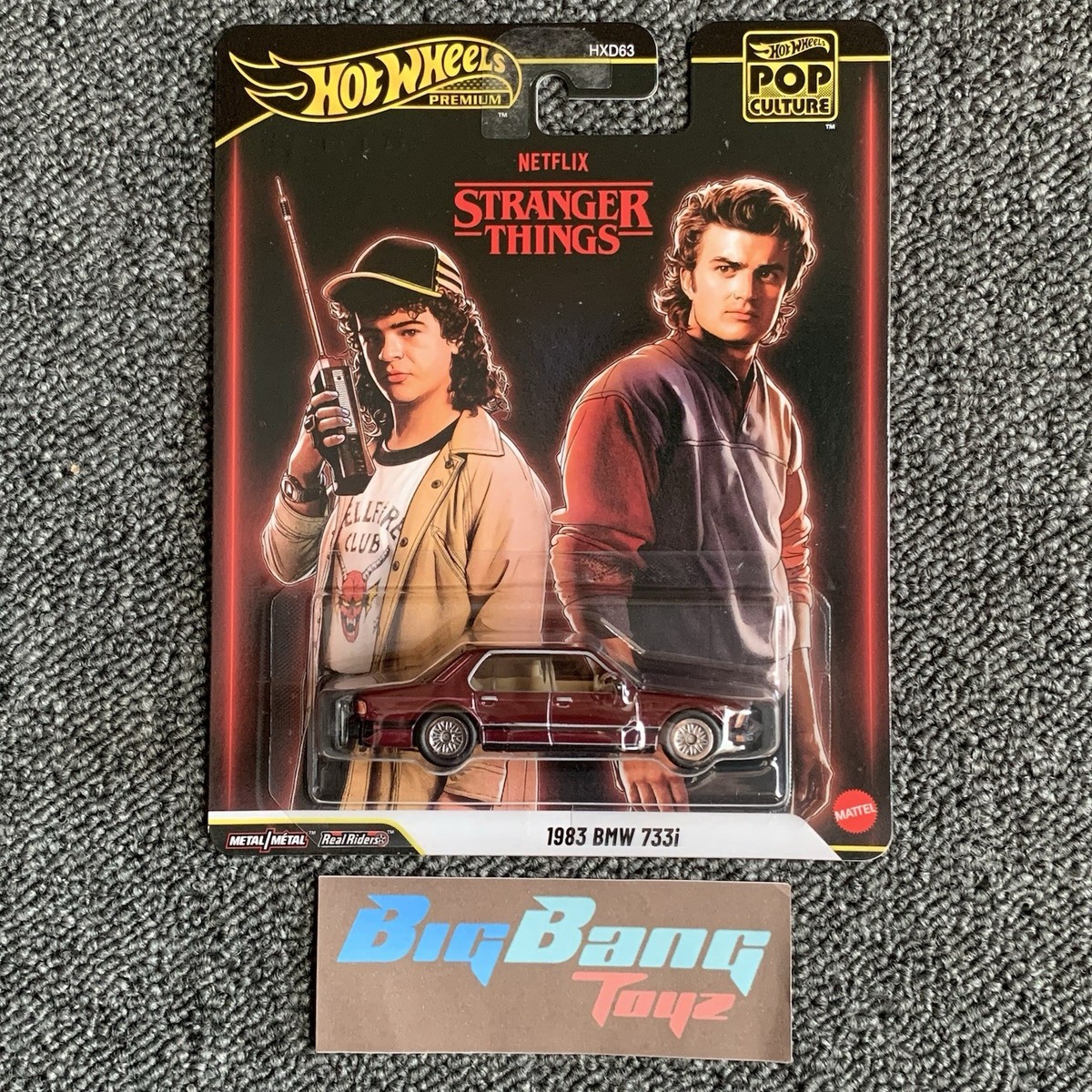 Hot Wheels Stranger Things 1983 BMW 733i Pop Culture 2026-N (In