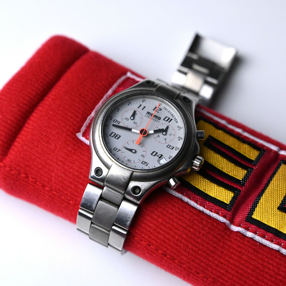 Vintage MOMO Design Speed Watch MD-022 - Steel and Titanium - RARE