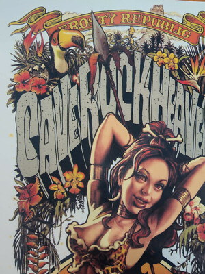 Rockin Jelly Bean Cave Rock Heaven, Frosty POSTER 