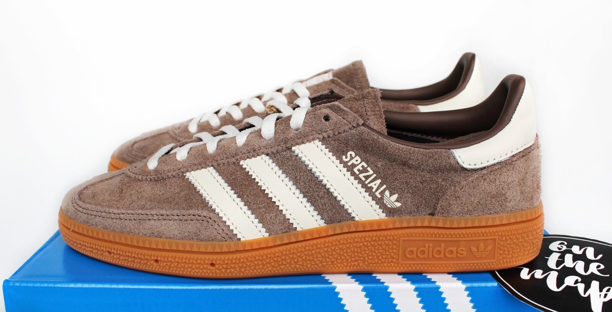 Adidas Handball Spezial Brown Earth Strata Off White Gum UK 3 4 5