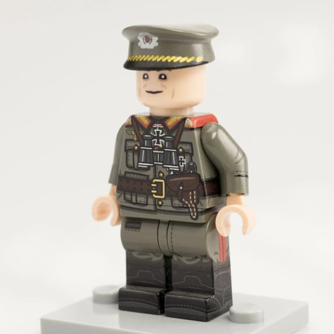 NEW** TMC ODG German General Minifigure The Minifig Co Old Dark