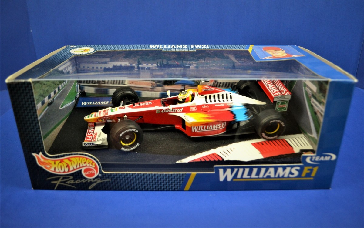 Hot Wheels 1/18 Williams FW21, July 1999 British GP, #6 Ralf