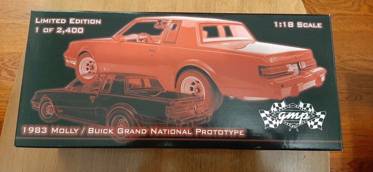 GMP 1983 MOLLY BUICK GRAND NATIONAL PROTOTYPE LIMITED 1/18 DIECAST