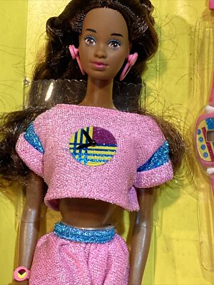 Funtime Barbie Mattel 1986 Vintage African American Black Doll