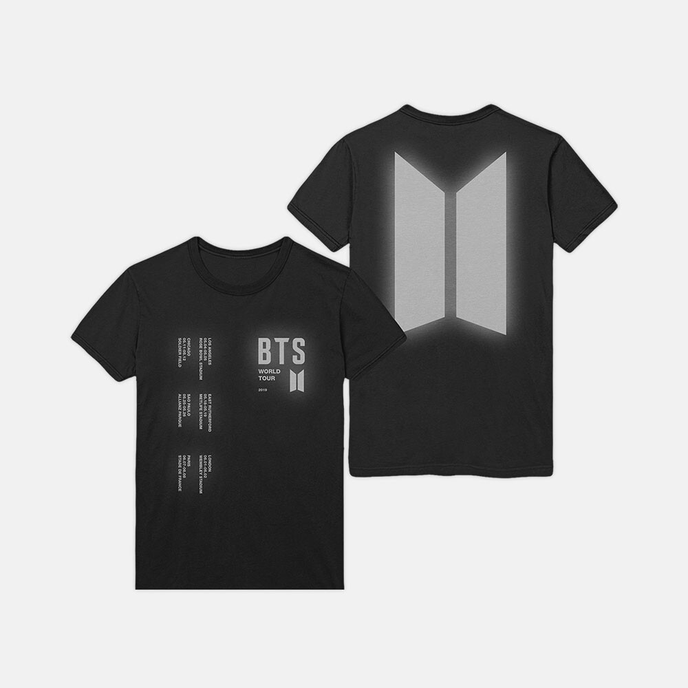 BTS WORLD TOUR SPEAK YOURSELF OFFICIAL GOODS T-SHIRT REFLECTIVE