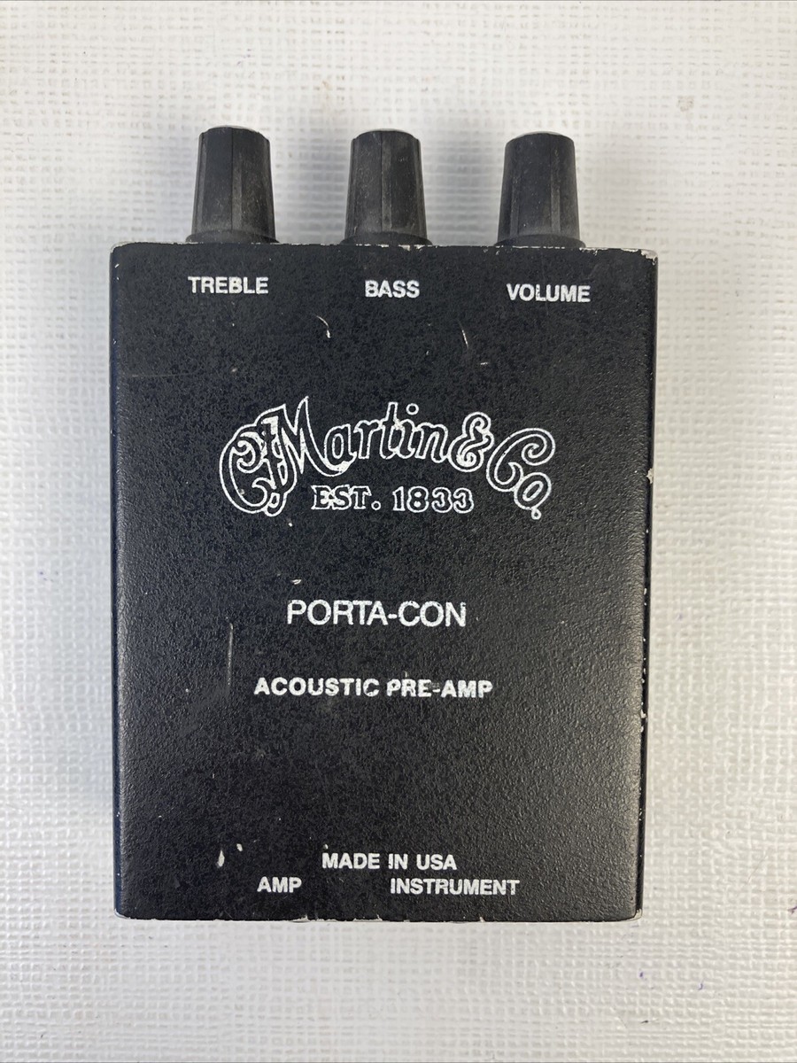 Martin & Co. Porta-Con Acoustic Pre-Amp - Made in USA | eBay