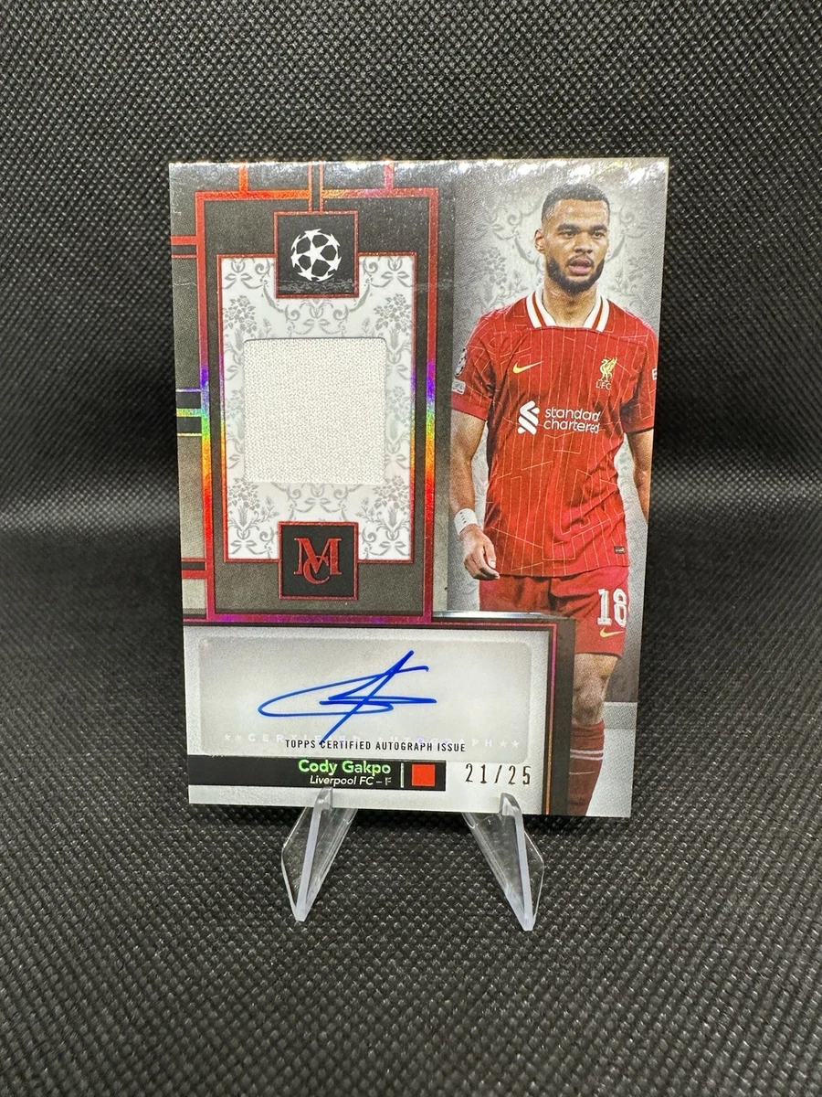 22-23 Topps Merlin CODY GAKPO 直筆サインカード 22-23 Topps Merlin