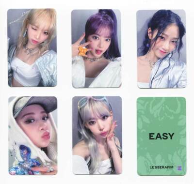 LE SSERAFIM - EASY 3rd Mini [POWER STATION] LUCKY DRAW OFFICIAL