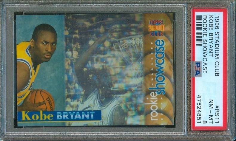 1996-97 Topps Stadium Club - Rookie Showcase Kobe Bryant #RS11 (RC