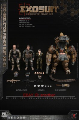 SoldierStory SSE001 EXO-Skeleton Armor Suit XO-01 1/18 Action