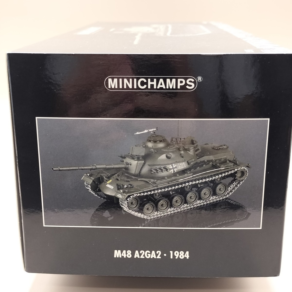 MINICHAMPS 1/35 M48 A2GA2 1984 German Tank #421 350041001 Diecast