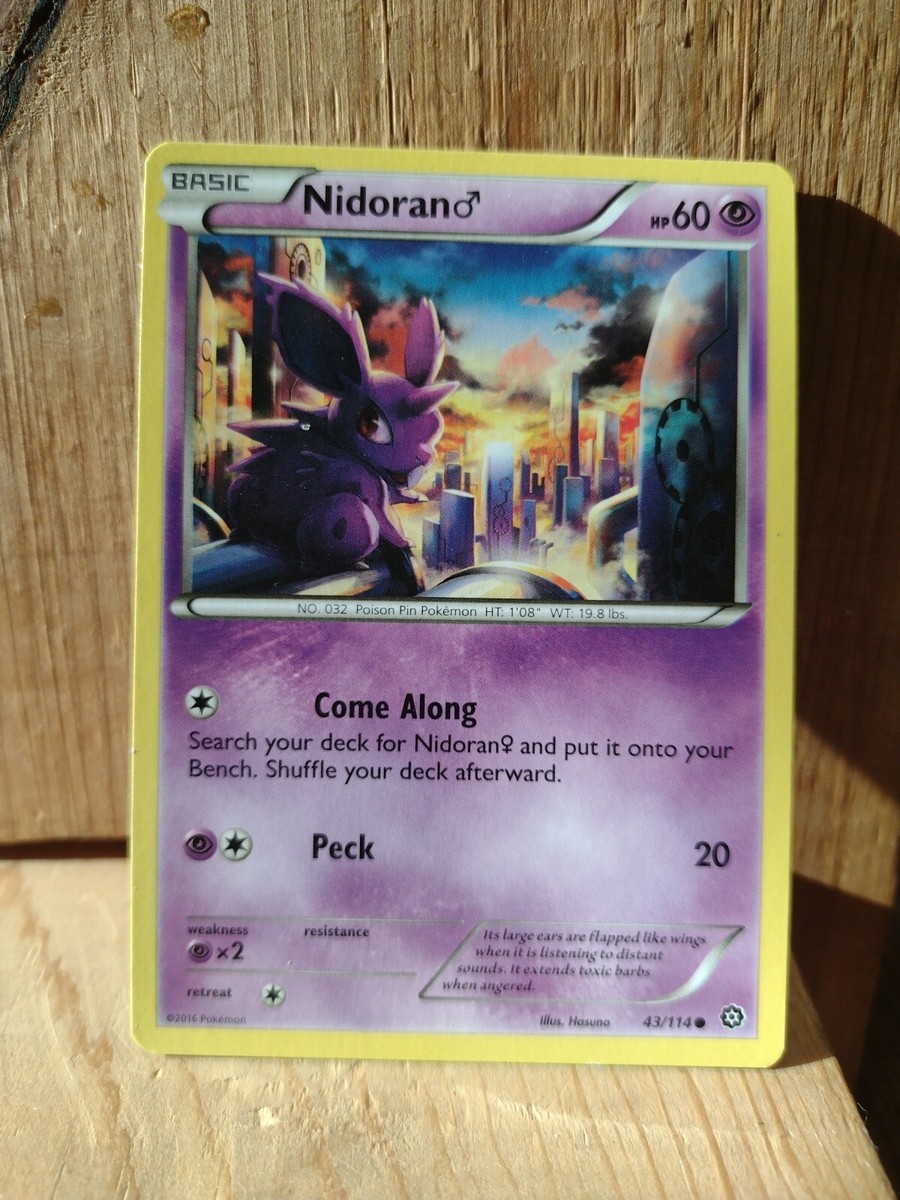 Pokemon Card 2016: Nidoran 43/114 | eBay