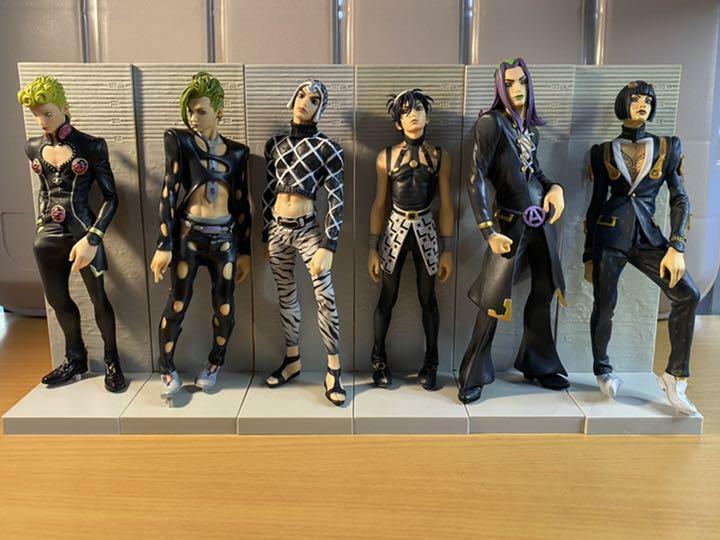 DXF DX Figure Passione Bucharati Team Complete set Black ver. JoJo