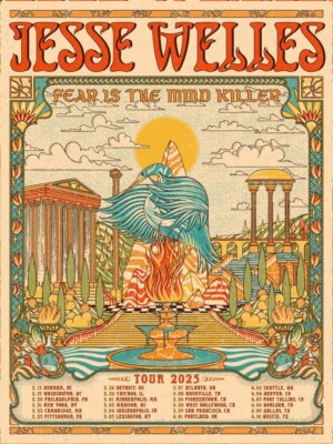 Poster Jesse Welles US 2025 Tour Poster, gift for fans | eBay