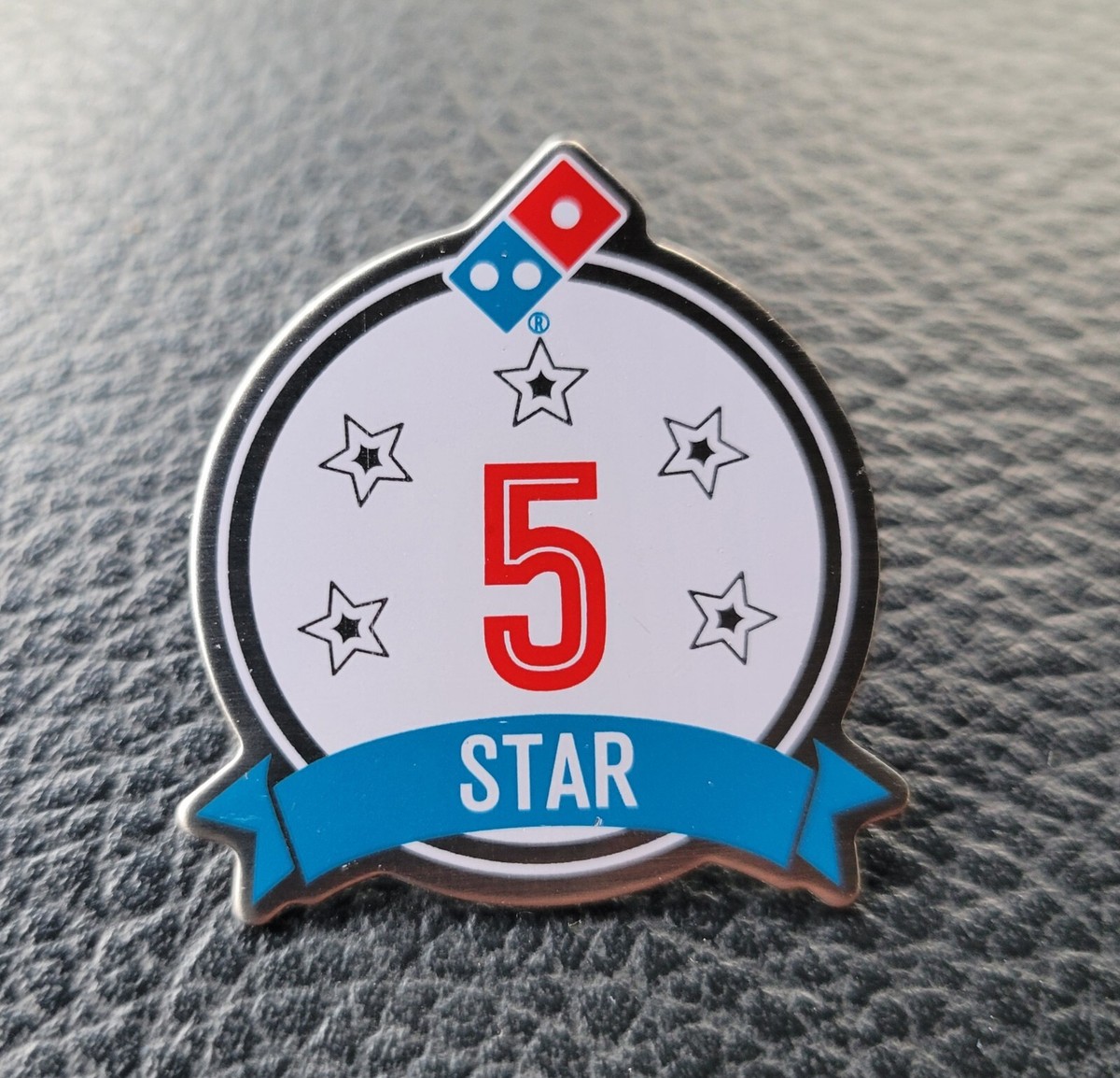 Domino's Pizza Enamel Hat Pin 5 FIVE STAR OER OA | eBay