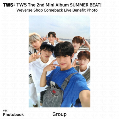 TWS The 2nd Mini Album SUMMER BEAT Weverse Shop Comeback Live