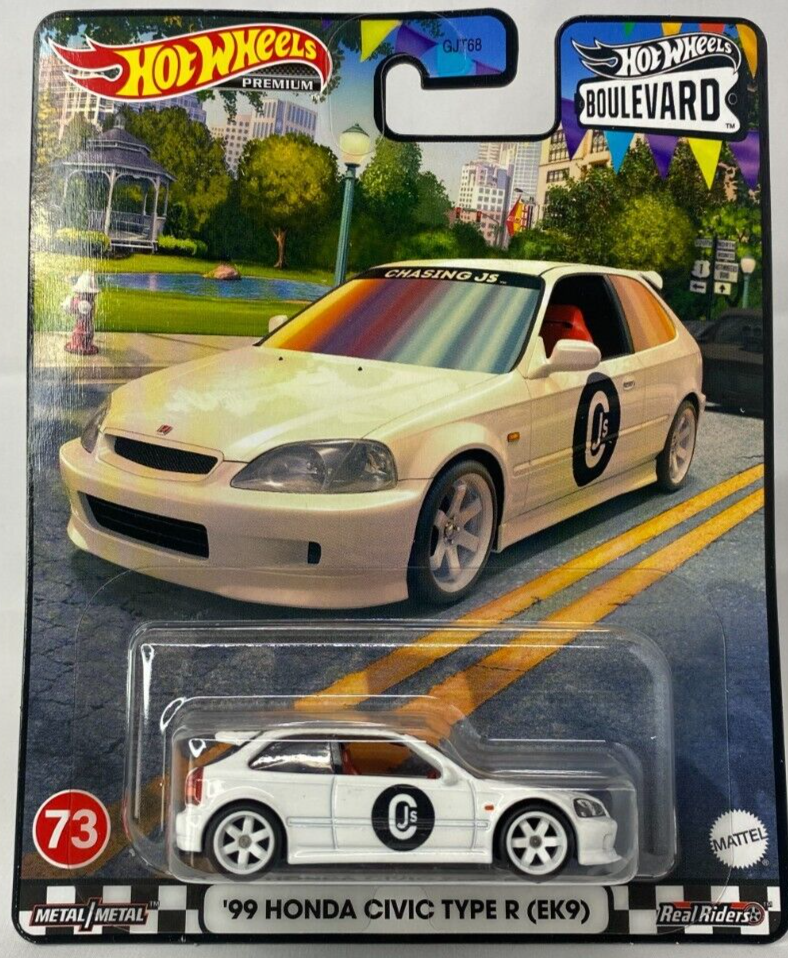 Hot Wheels Boulevard '99 HONDA CIVIC TYPE R (EK9) Car Toys | eBay