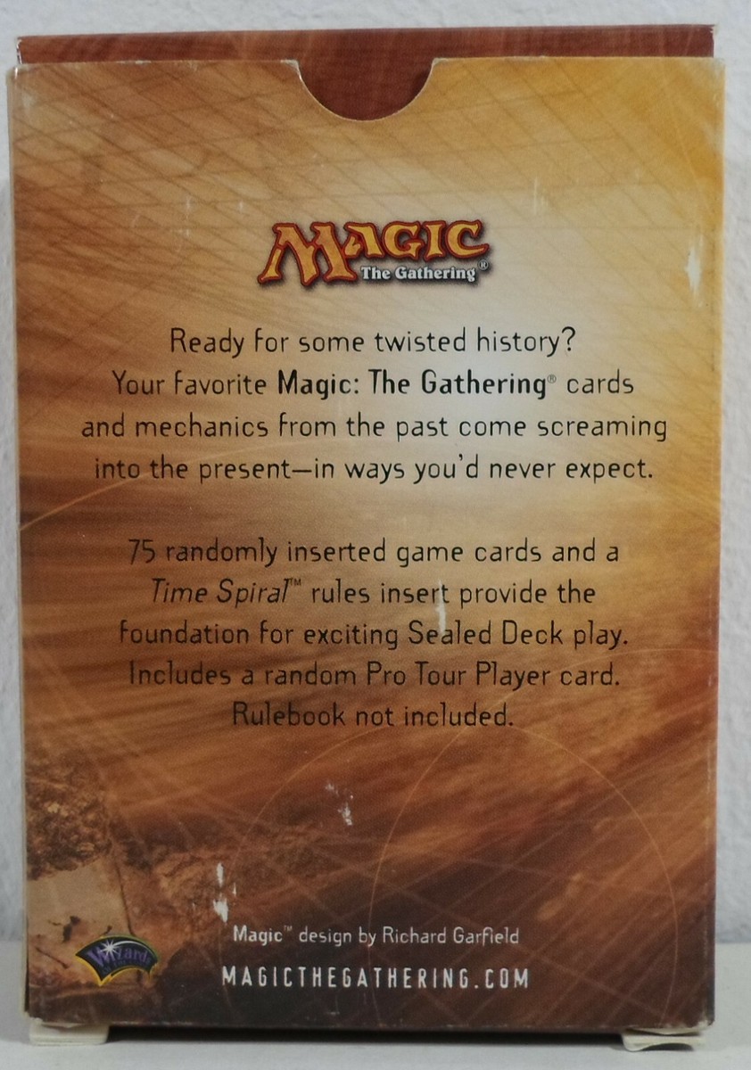 MTG 2006 TIME SPIRAL TOURNAMENT STARTER DECK 100% COMPLETE SET 75