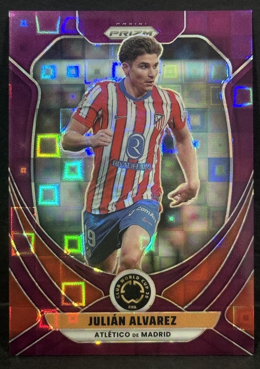 2025 Prizm FIFA Club World Cup Atletico Madrid Julian Alvarez