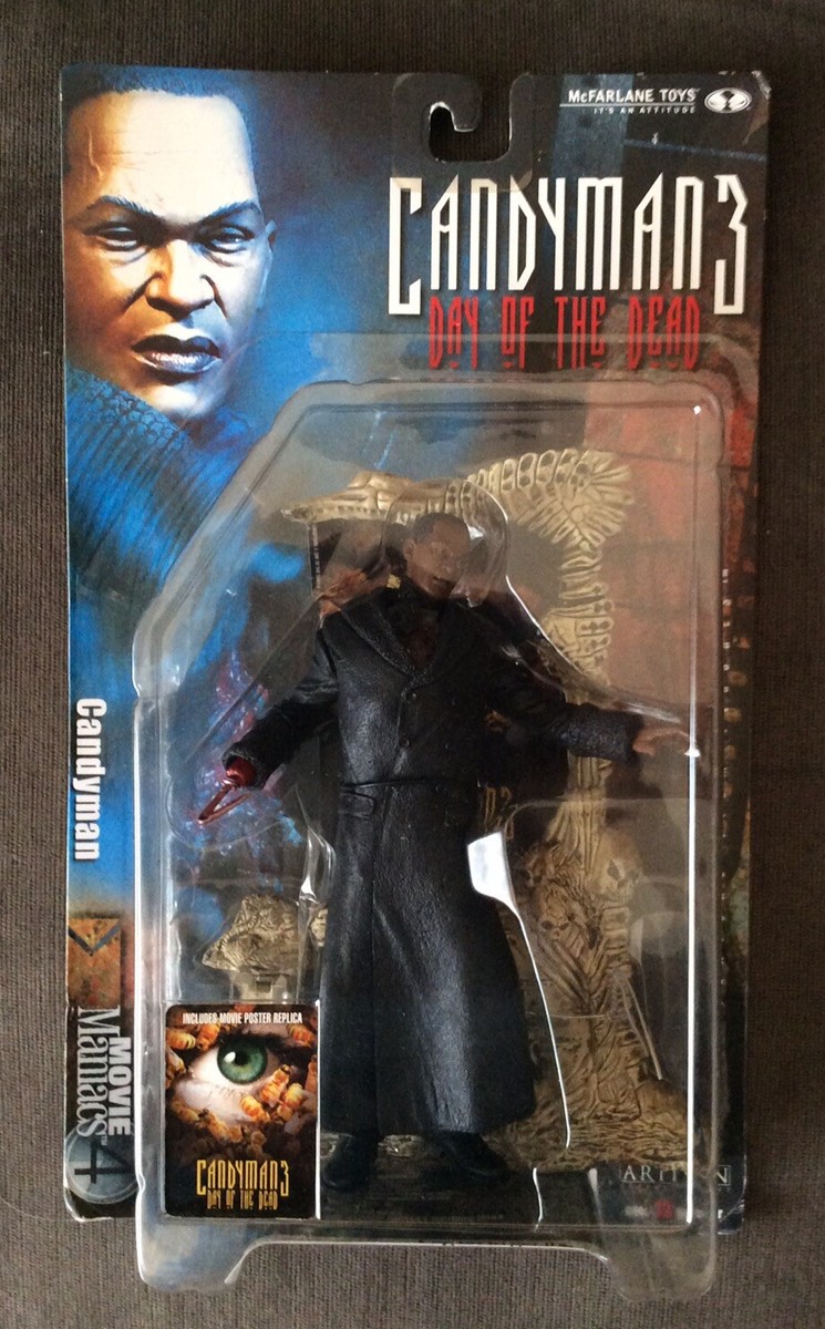 McFARLANE TOYS MOVIE MANIACS 4 CANDYMAN 3 CANDYMAN ACTION FIGURE