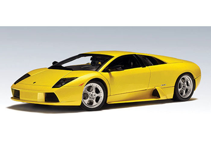 2001 LAMBORGHINI MURCIELAGO YELLOW GIALLO 1/18 AUTOart NEW WITH