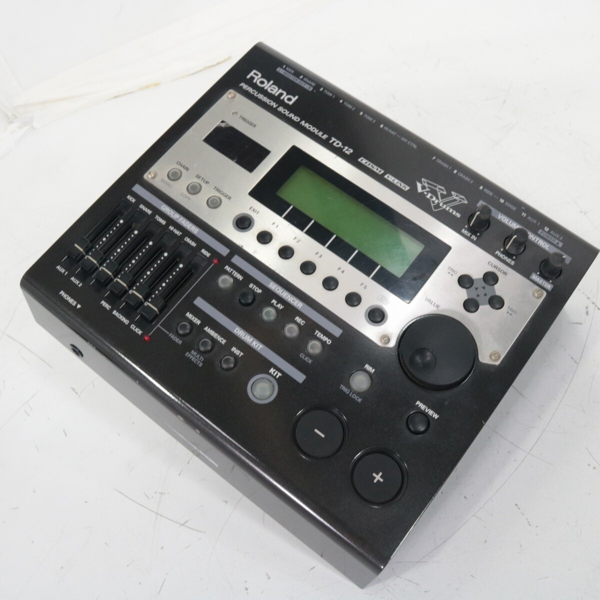 TD-12 Roland Electronic Drum sound Module There is a liquid