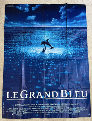LUC BESSON | LE GRAND BLEU - ORIGINAL MOVIE POSTER | DIVING