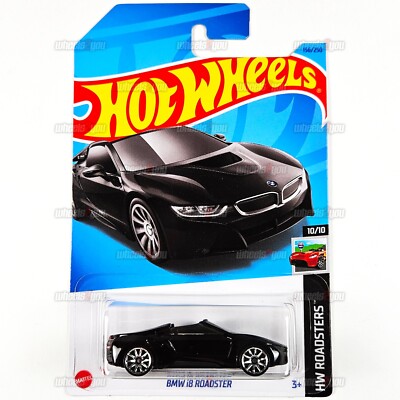 2023 Hot Wheels BMW i8 ROADSTER #156 black - HW Roadsters - 1:64