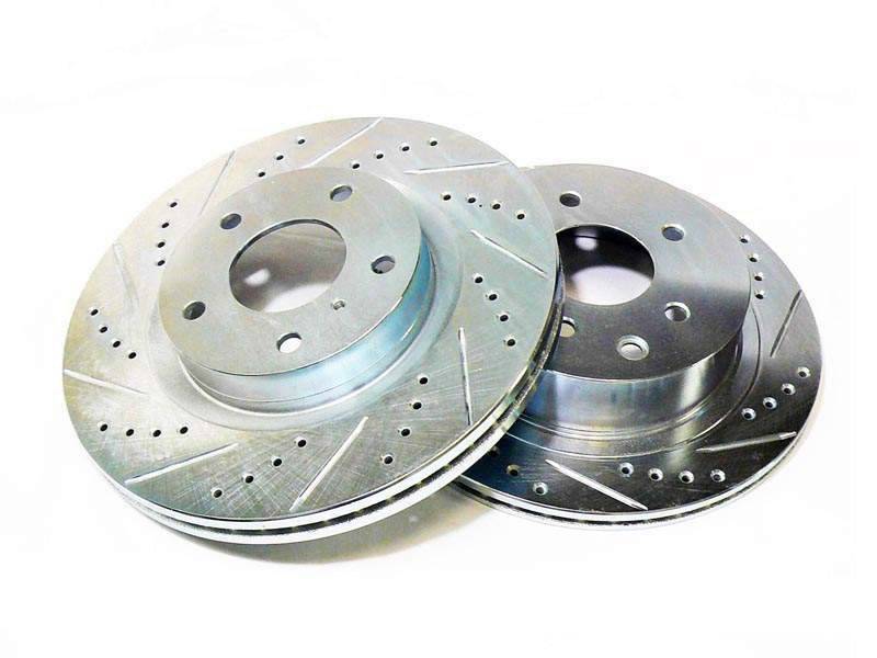 P2M FRONT 30MM BRAKE ROTORS DISCS FOR 90-96 NISSAN 300ZX Z32 Z