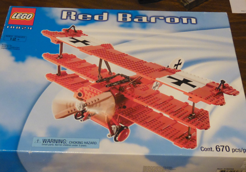 Lego Set 10024 Red Baron New Sealed HTF Airplane Tri Plane | eBay