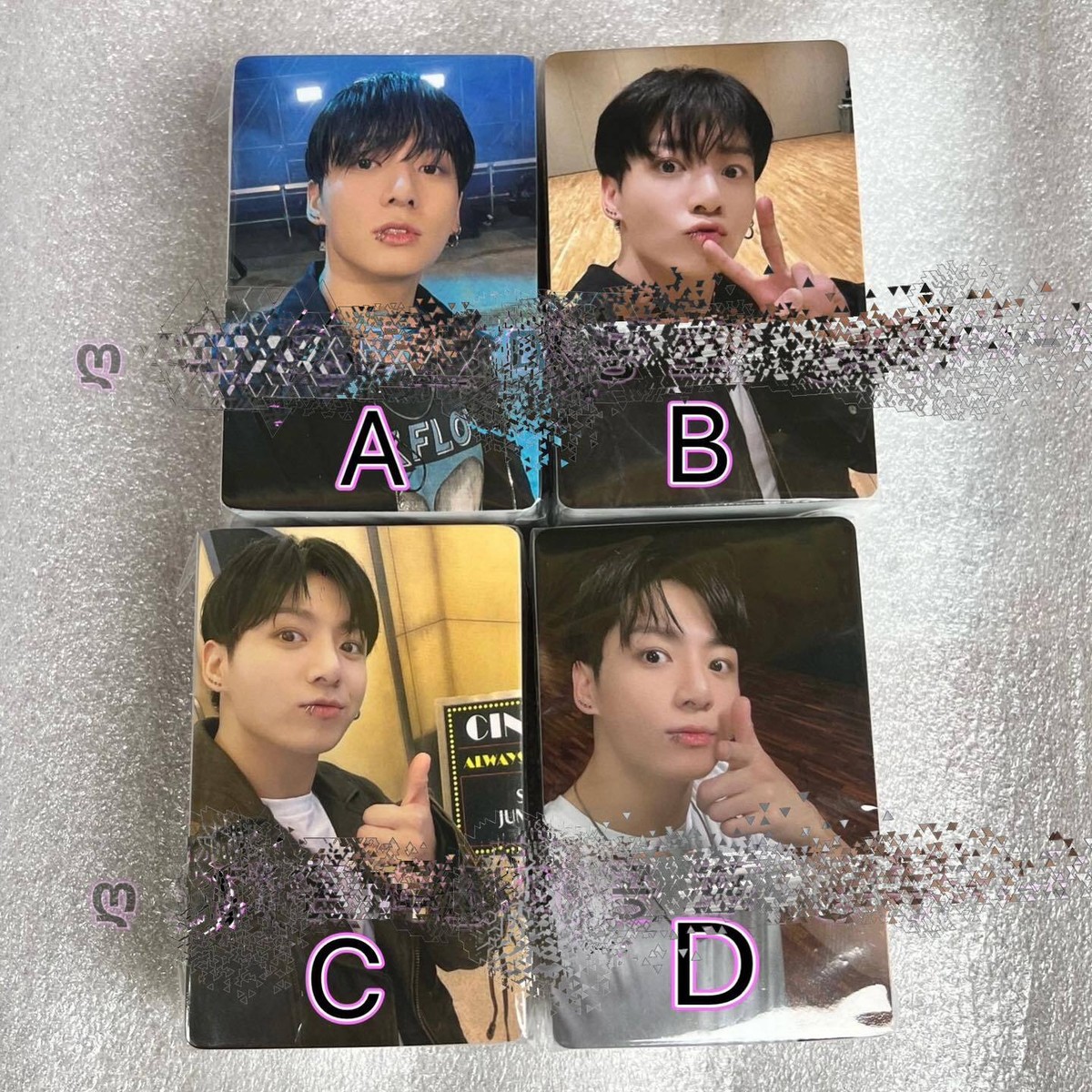 JUNGKOOK JK ALBUM GOLDEN YIZHIYU LUCKY DRAW YZY LD OFFICIAL